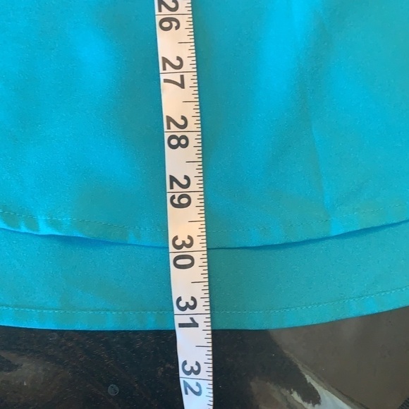 Calvin Klein Light Blue Button Up 3/4 Sleeve Shirt Blouse Size L - Picture 13 of 13